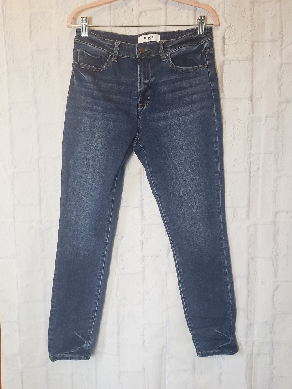 MICA LOS ANGELES DENIM Slim Ankle Jeans 29